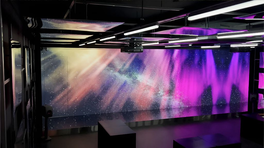 F&B 빔프로젝터 스크린 매니저 몰입 공간